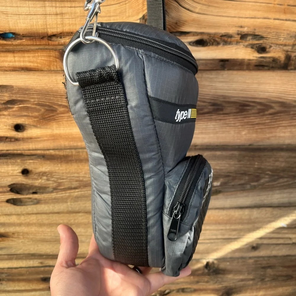 VINTAGE | Tamrac Type II Model 2530 Camera Bag Gray Foam Padding Shoulder Strap